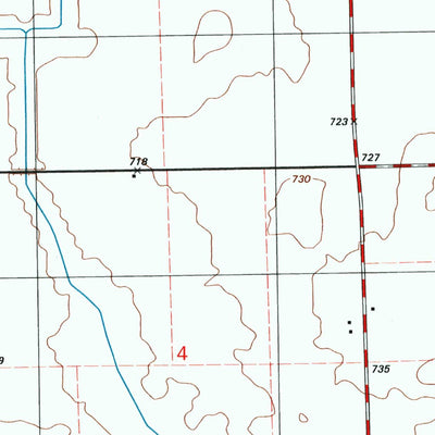 United States Geological Survey Cullom, IL (1998, 24000-Scale) digital map