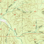 United States Geological Survey Culp Creek, OR (1955, 62500-Scale) digital map