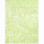 United States Geological Survey Culp Creek, OR (1986, 24000-Scale) digital map