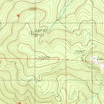 United States Geological Survey Culp Creek, OR (1986, 24000-Scale) digital map