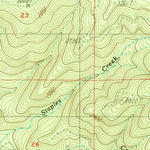 United States Geological Survey Culp Creek, OR (1986, 24000-Scale) digital map