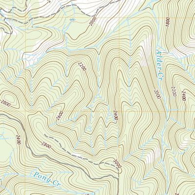 United States Geological Survey Culp Creek, OR (2020, 24000-Scale) digital map