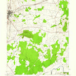 United States Geological Survey Culpeper East, VA (1943, 24000-Scale) digital map