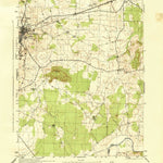 United States Geological Survey Culpeper East, VA (1944, 31680-Scale) digital map