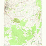 United States Geological Survey Culpeper East, VA (1968, 24000-Scale) digital map