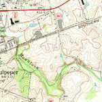 United States Geological Survey Culpeper East, VA (1968, 24000-Scale) digital map