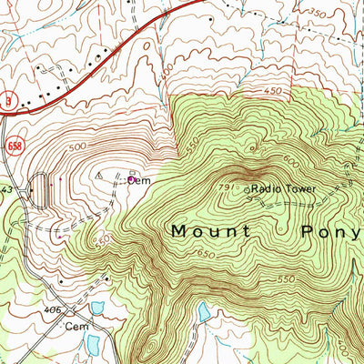 United States Geological Survey Culpeper East, VA (1973, 24000-Scale) digital map