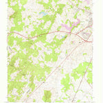 United States Geological Survey Culpeper West, VA (1971, 24000-Scale) digital map