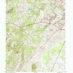 United States Geological Survey Culpeper West, VA (1997, 24000-Scale) digital map