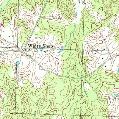 United States Geological Survey Culpeper West, VA (1997, 24000-Scale) digital map