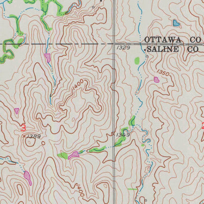 United States Geological Survey Culver, KS (1955, 24000-Scale) digital map