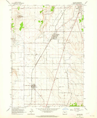 United States Geological Survey Culver, OR (1963, 24000-Scale) digital map