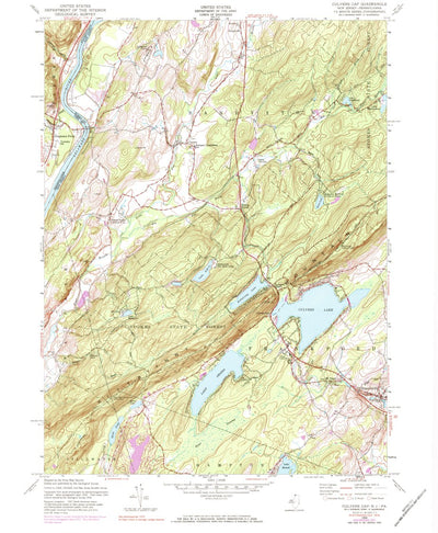 United States Geological Survey Culvers Gap, NJ-PA (1954, 24000-Scale) digital map