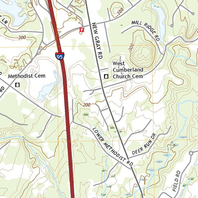 United States Geological Survey Cumberland Center, ME (2021, 24000-Scale) digital map