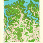 United States Geological Survey Cumberland City, KY (1954, 24000-Scale) digital map
