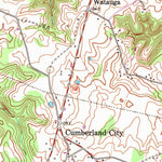 United States Geological Survey Cumberland City, KY (1978, 24000-Scale) digital map