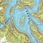 United States Geological Survey Cumberland City, KY (1978, 24000-Scale) digital map