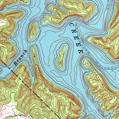 United States Geological Survey Cumberland City, KY (1978, 24000-Scale) digital map