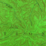 United States Geological Survey Cumberland Falls, KY (1952, 24000-Scale) digital map