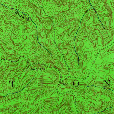 United States Geological Survey Cumberland Falls, KY (1952, 24000-Scale) digital map