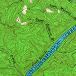 United States Geological Survey Cumberland Falls, KY (1952, 24000-Scale) digital map