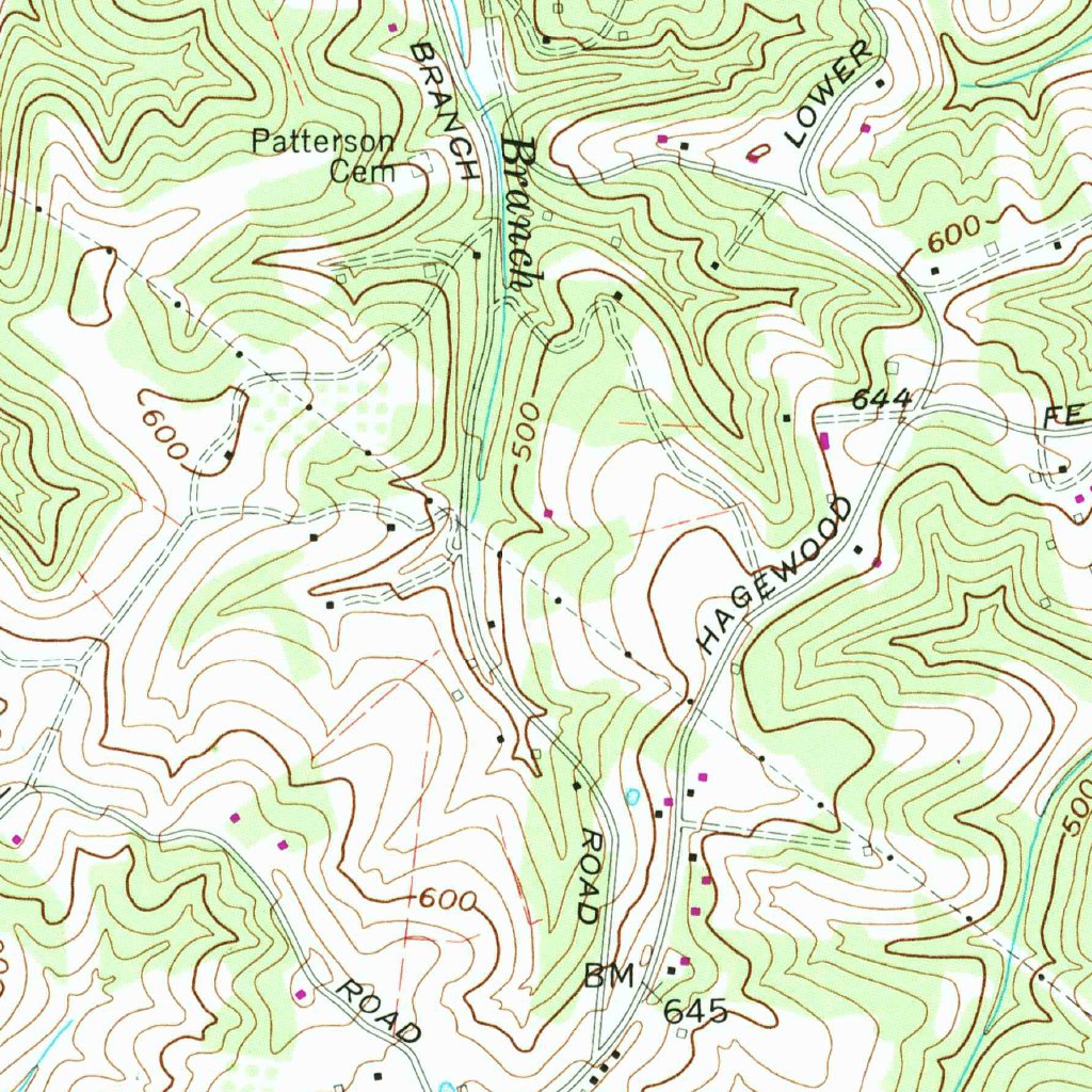 Cumberland Furnace, TN (1958, 24000-Scale) Map by United States ...