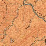 United States Geological Survey Cumberland Gap, KY-TN-VA (1888, 125000-Scale) digital map