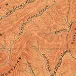 United States Geological Survey Cumberland Gap, KY-TN-VA (1888, 125000-Scale) digital map