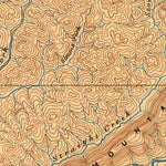 United States Geological Survey Cumberland Gap, KY-TN-VA (1891, 125000-Scale) digital map