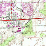 United States Geological Survey Cumberland, IN (1962, 24000-Scale) digital map