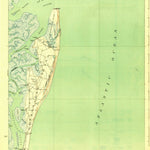 United States Geological Survey Cumberland Island, GA (1930, 62500-Scale) digital map