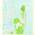 United States Geological Survey Cumberland Island North, GA (1958, 24000-Scale) digital map