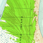 United States Geological Survey Cumberland Island North, GA (1958, 24000-Scale) digital map