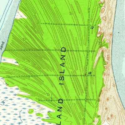 United States Geological Survey Cumberland Island North, GA (1958, 24000-Scale) digital map
