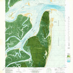 United States Geological Survey Cumberland Island North, GA (1979, 24000-Scale) digital map