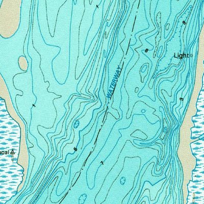 United States Geological Survey Cumberland Island North, GA (1993, 24000-Scale) digital map