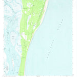 United States Geological Survey Cumberland Island South, GA (1958, 24000-Scale) digital map