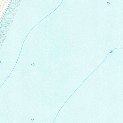 United States Geological Survey Cumberland Island South, GA (1958, 24000-Scale) digital map