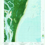 United States Geological Survey Cumberland Island South, GA (1979, 24000-Scale) digital map