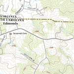 United States Geological Survey Cumberland Knob, NC (2019, 24000-Scale) digital map
