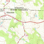 United States Geological Survey Cumberland Knob, NC-VA (1965, 24000-Scale) digital map