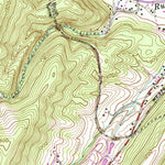 United States Geological Survey Cumberland, MD-PA-WV (1949, 24000-Scale) digital map