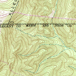 United States Geological Survey Cumberland, MD-PA-WV (1949, 24000-Scale) digital map