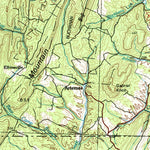 United States Geological Survey Cumberland, MD-PA-WV (1981, 100000-Scale) digital map