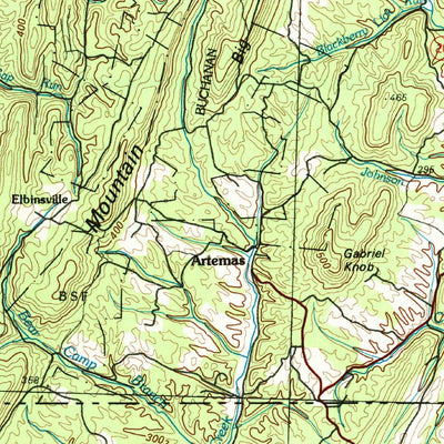 United States Geological Survey Cumberland, MD-PA-WV (1981, 100000-Scale) digital map