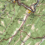 United States Geological Survey Cumberland, MD-WV-PA-VA (1948, 250000-Scale) digital map