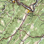 United States Geological Survey Cumberland, MD-WV-PA-VA (1957, 250000-Scale) digital map