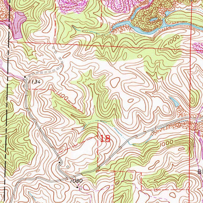 United States Geological Survey Cumberland, OH (1961, 24000-Scale) digital map