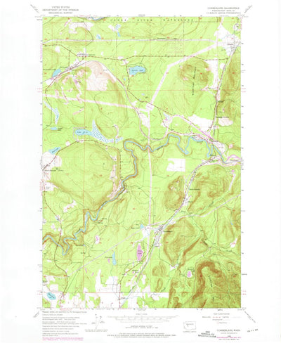 United States Geological Survey Cumberland, WA (1953, 24000-Scale) digital map