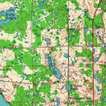 United States Geological Survey Cumberland, WI (1956, 62500-Scale) digital map